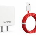GOPARTS 80W Flash Charger Combo with USB to Type C Fast Charging Cable, GP-FC 80 Wall Adapter for All Smartphones (White, 1-Meter)